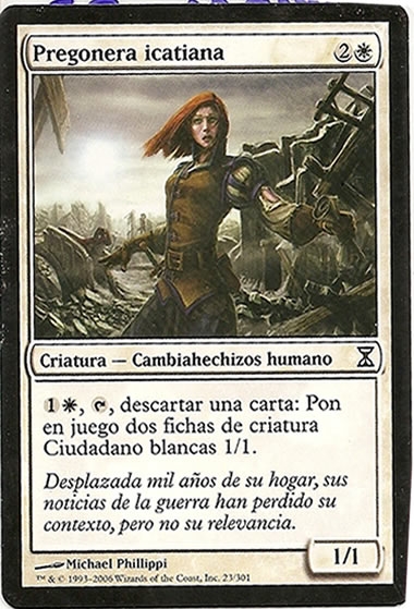 Magic espiral del tiempo Pregonera icatiana 23/301 español